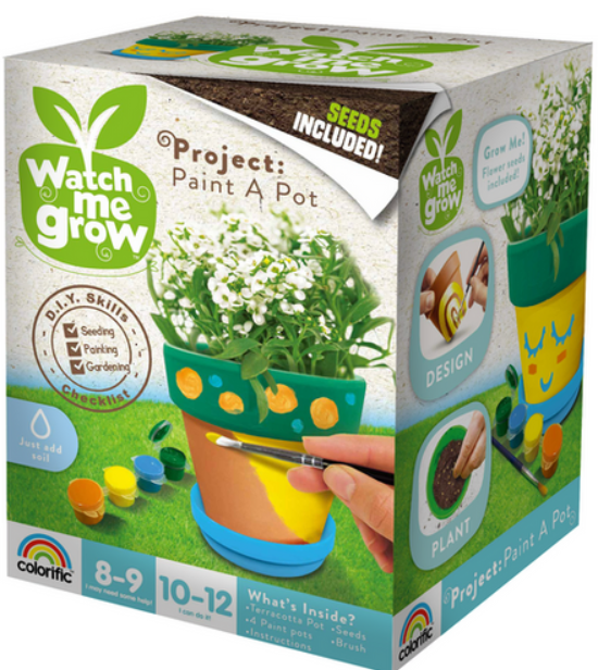 "Watch Me Grow" Paint A Pot Project